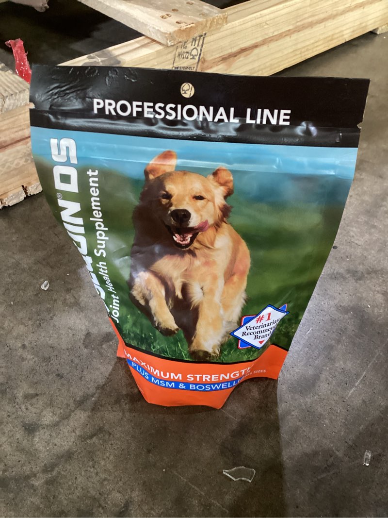 Condition photo showing New/Like New for Nutramax Laboratories Cosequin DS Plus MSM Professional Line for Dogs, 60 Soft Chews 1 Pack