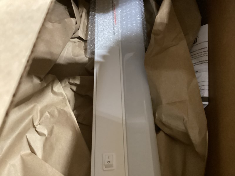 Condition photo showing Good Condition for GETINLIGHT Inlight 24-inch Hardwired Only LED Under Cabinet Lighting, Daylight White(5000k), Dimmable, Matte White Finished, ETL Listed, IN-0201-13-WH-50 Day Light 24-inch
