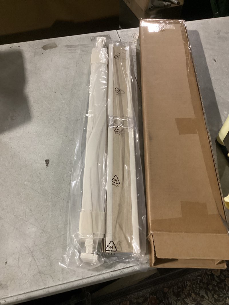 Condition photo showing Good Condition for SIMILAR TO STOCK PHOTO. SIZE UNKNOWN. No Tools No Drill Cordless Mini Blinds, 100% Privacy L-Shaped Blades 1\" Vinyl Blinds for Indoor Windows, for Windows Size