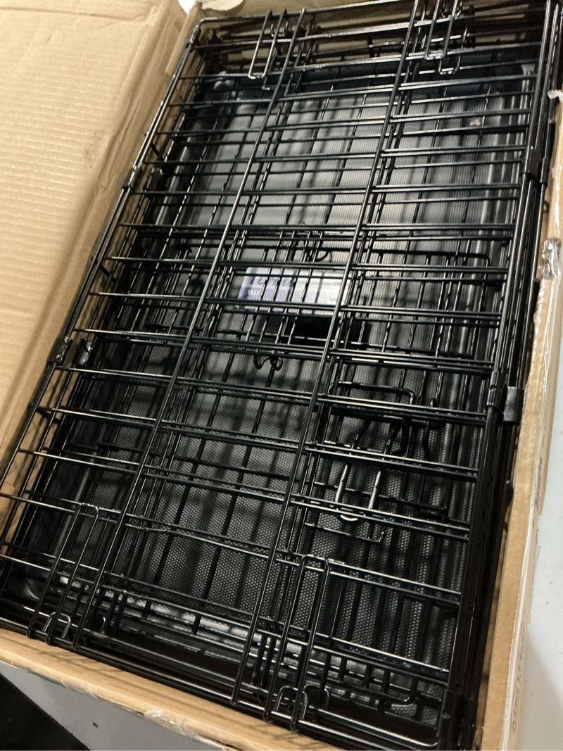 Condition photo showing Good Condition for midwest homes for pets 22-inch icrate for extra-small breeds, up to 15 lbs, single door folding dog crate with divider panel, leak-proof tray & secure latch, portable, durable & easy to assemble 23.0"l x 14.0"w x 16.2"h single door