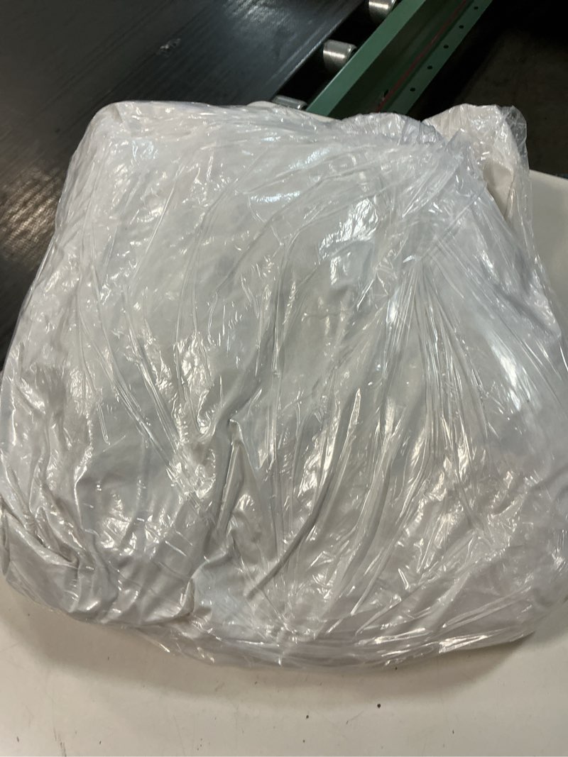 Condition photo showing As Is for premium feather pillow insert 20x20, no color 1pcs