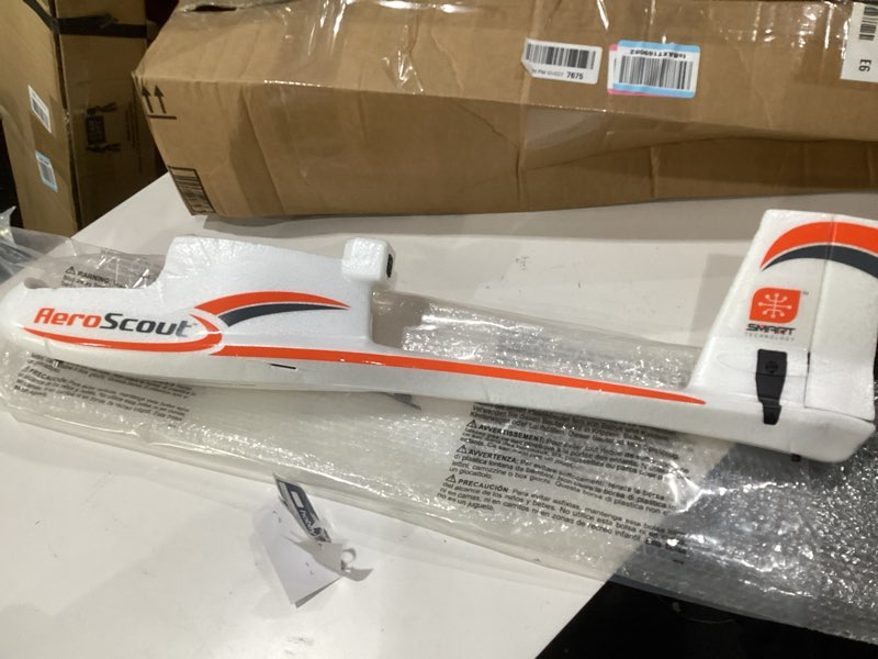 hobbyzone fuselage with elevator/rudder servos: aeroscout, hbz3801