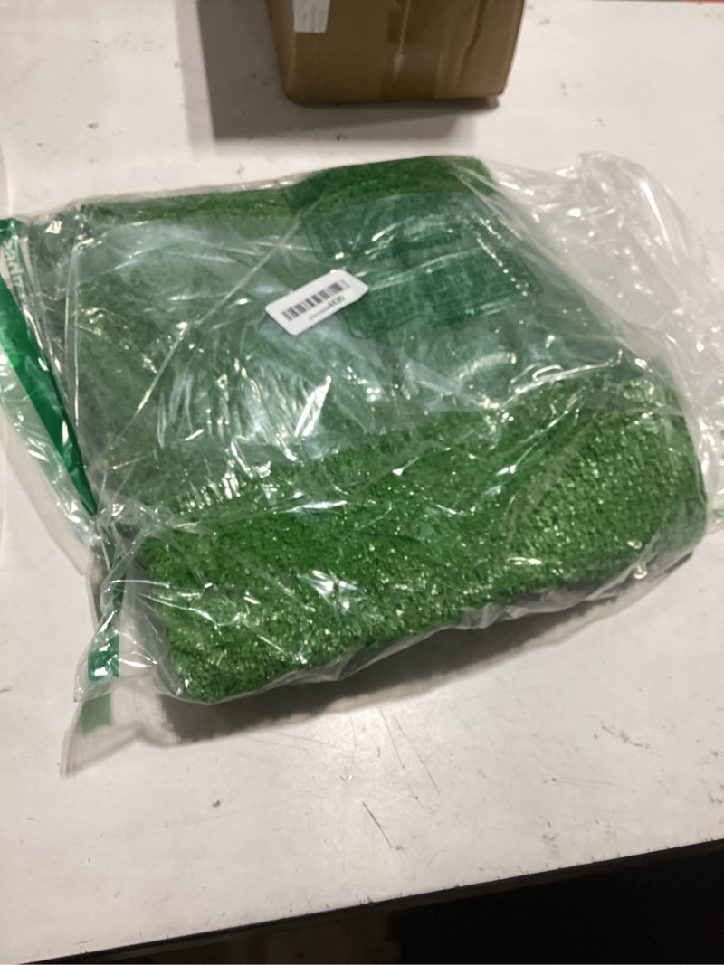 Condition photo showing Good Condition for nuanchu artificial grass square mat fake grass turf patch tiles synthetic garden lawn mat rug for crafts miniature garden diy table centerpieces indoor outdoor(12 pieces,12 x 12 inch) 12 12 x 12 inches