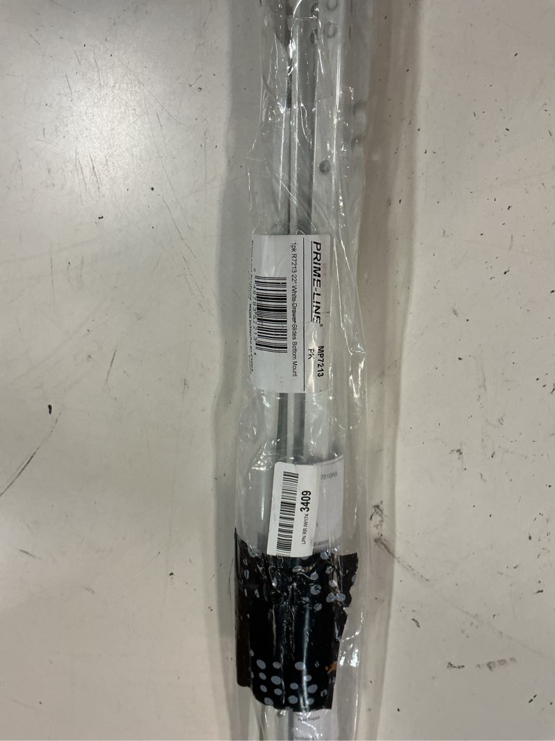 Condition photo showing Good Condition for prime-line mp7213 bottom mount rv and mobile home drawer slides, white (1 set) 1 pack