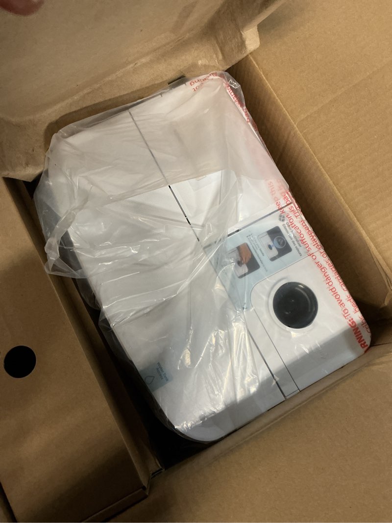 Condition photo showing Good Condition for Shark Robot Vacuum & Mop Combo, PowerDetect ThermaCharged NeverTouch Pro, Self-Emptying, Self-Refill with Heated Mop Cleaning, 60-Day Capacity, 30-Day Tank, 6 PowerDetect Technologies, White, AV2900XE