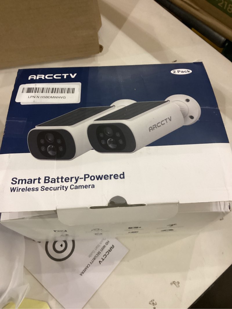 Smart Battery-Powered Wireless Security Camera