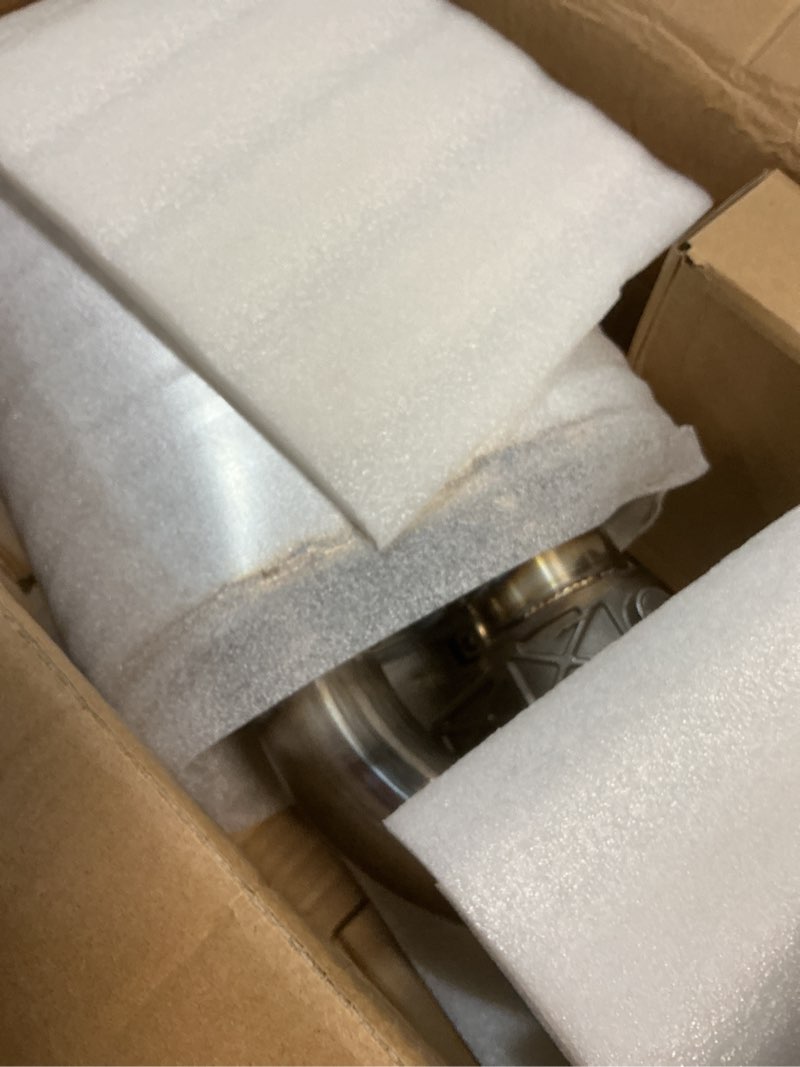 Condition photo showing New/Like New for 2.5 inch valved muffler electric exhaust cutout with muffler cat back exhaust system kit 2.5" (1pc, single valve)