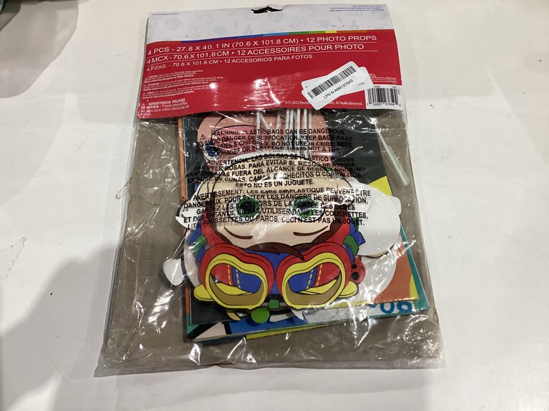 Condition photo showing Good Condition for amscan Cocomelon Scene Setters® with Photo Props - 27.8" x 40" | Assorted Design | 1 Set of 16 Pcs.
