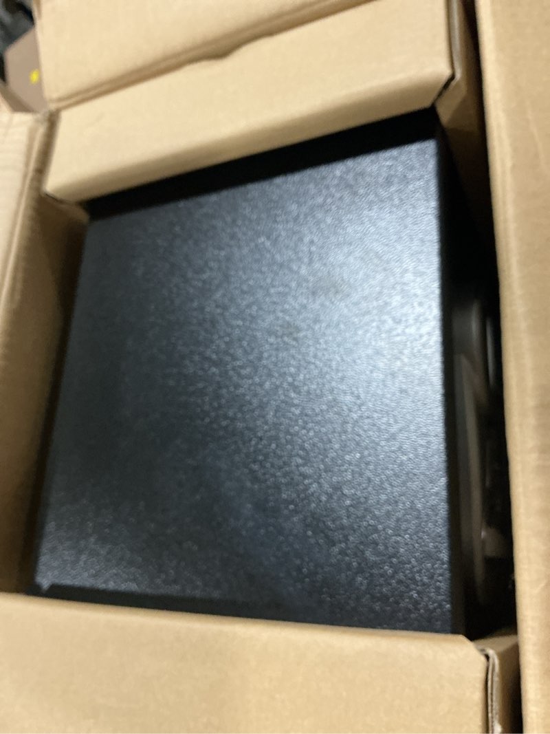 Condition photo showing As Is for Yuanshikj Electronic Deluxe Digital Security Safe Box Key Keypad Lock Home Office Hotel Business Jewelry Gun Cash Use Storage money (BLACK)