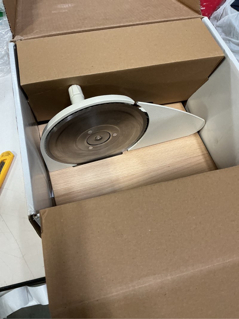 Condition photo showing Good Condition for Zassenhaus Original Classic Adjustable Bread Slicer for Uniform Slices - Bread Slicer for Homemade Bread - 18/8 Stainless Steel Blade Sourdough Cutter - Cream, 11.75" x 8" 11.75-Inch by 8-Inch Cream