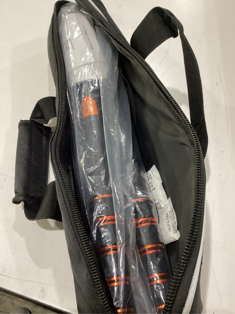 Condition photo showing New/Like New for K&F Concept 62" Carbon Fiber Camera Tripod,Portable Compact Tripods with Detachable Monopod,360° Metal Ball Head 15KG/33lbs Load Capacity with Quick Release Plate for Travel and Work A255C2+BH-36L