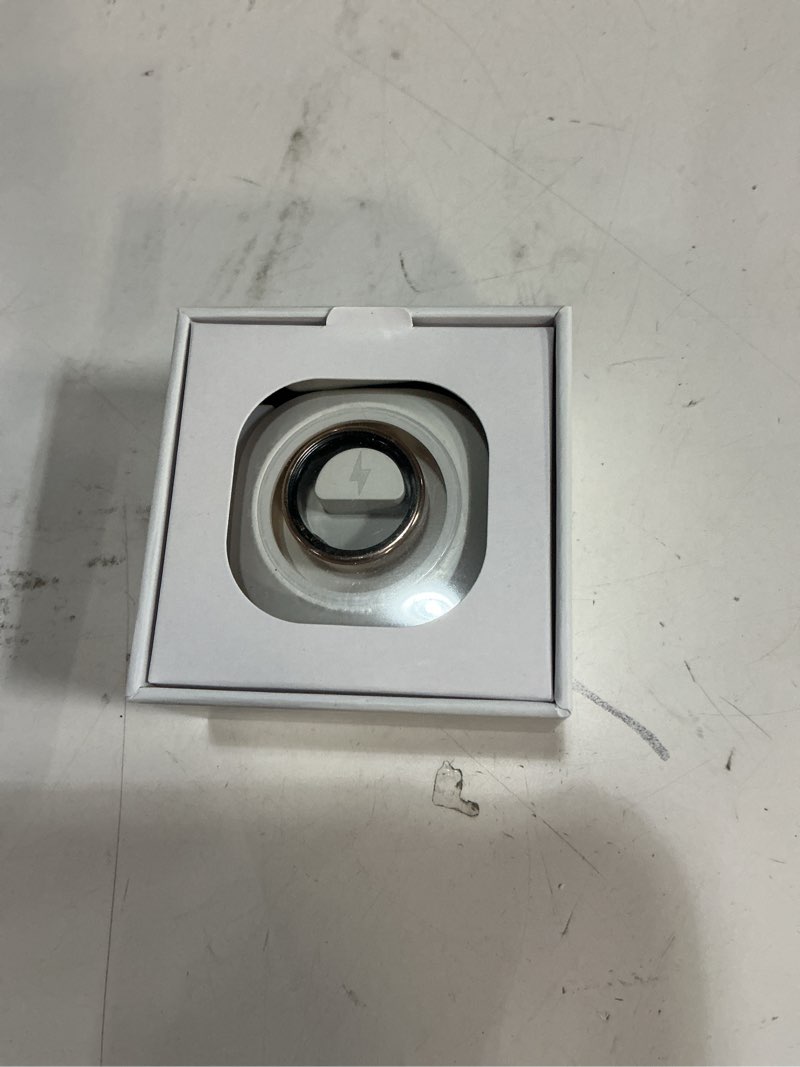 Condition photo showing New/Like New for Smart Ring for Women Men, Fitness Ring with Heart Rate, Blood Oxygen,Stress, Sleep Tracker, Step Tracker, Fit Ring No Subscription Fee, IP68 Waterproof Smart Ring for iPhone & Android (Gold, 14#)