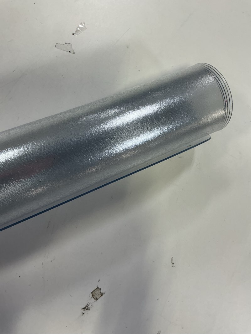 Condition photo showing Good Condition for Kuyal Clear Chair mat for Hardwood Floor 44 x 58 inches Transparent Floor Mats Wood/Tile Protection Mat for Office & Home (44" X 58" Rectangle) 44" X 58" Rectangle Clear