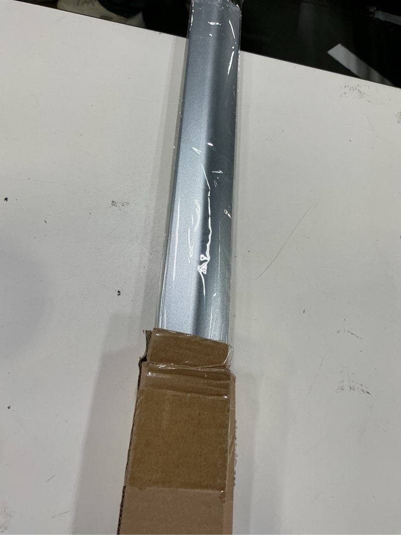 Condition photo showing New/Like New for 36” aluminum floor transition threshold strip, bridge the height gap between 0.2 to 0.7 inches for doorway ramp tiles laminate planks (gray, 35.4“x1.7”) 35.4“x1.7” gray