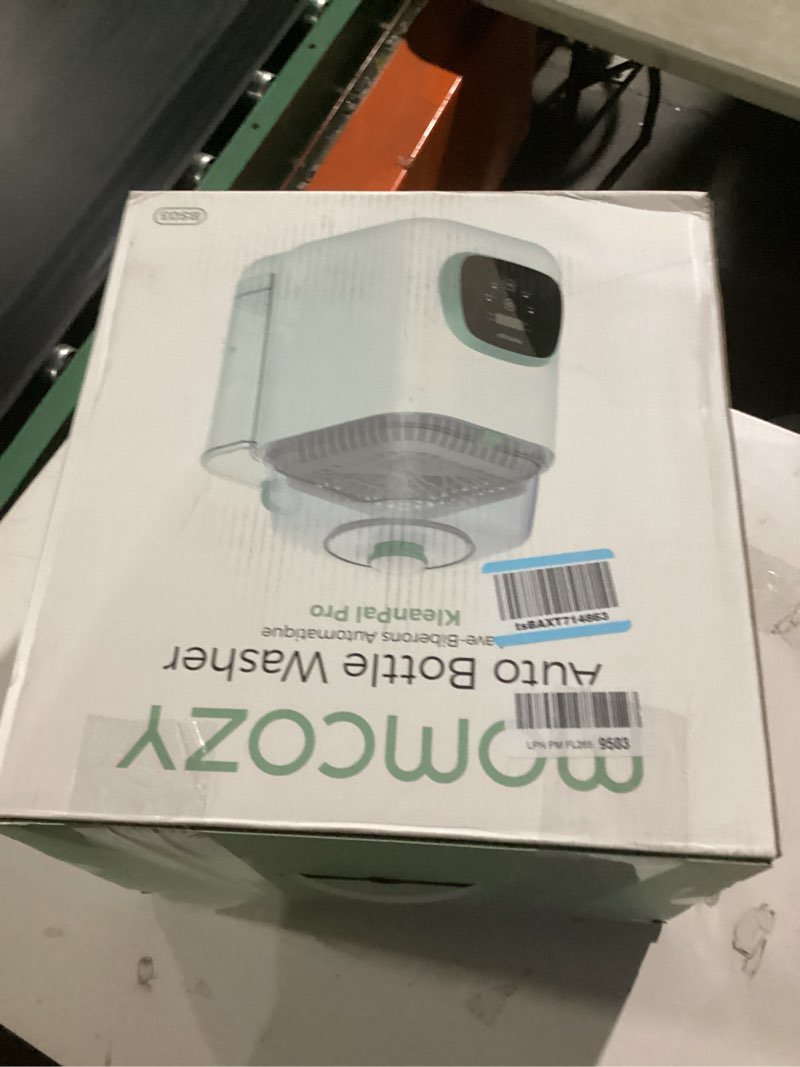 Condition photo showing New/Like New for momcozy kleanpal pro baby bottle washer, sterilizer & dryer - all-in-one cleaning machine for bottles, pump parts & baby essentials - time-saving & effortless care