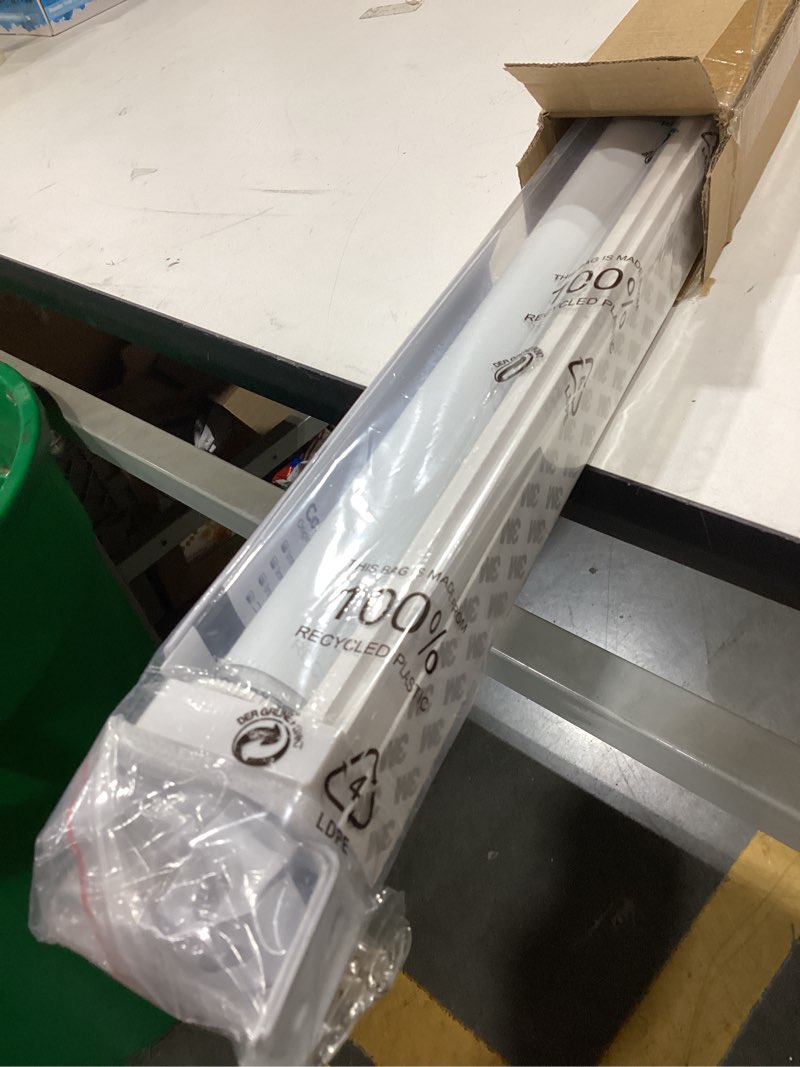 Condition photo showing New/Like New for lazblinds no tools no drill cordless roller shades, 100% blackout roller blinds for windows, thermal insulated uv protection waterproof roll up window blinds and shades, 33'' w x 72'' h, white white 33'' w x 72'' h