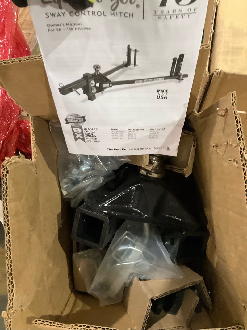 Condition photo showing As Is for incomplete equal-i-zer 90001201 equalizer hitch (no shank)
