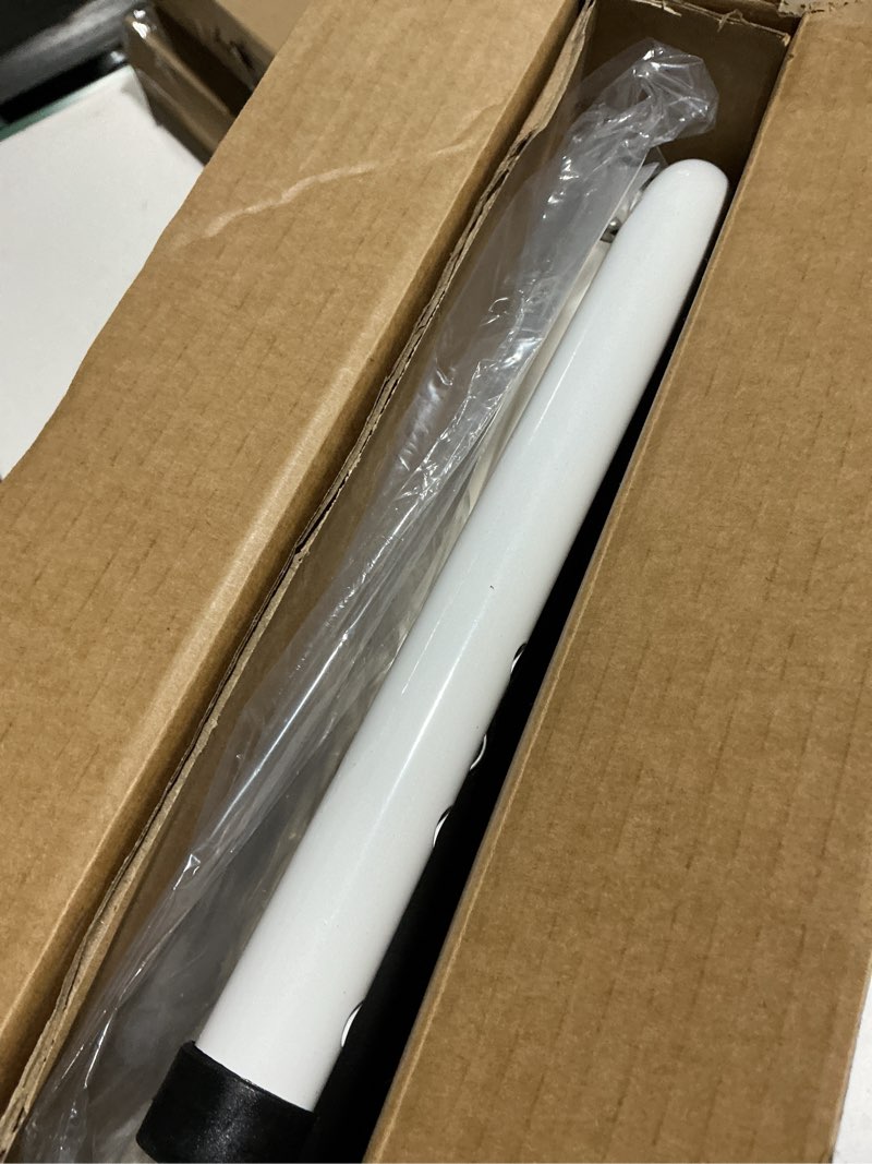 Condition photo showing Good Condition for Bed Rails for Elderly Adults Safety, Bed Assist Rails for Seniors, Double Stabilizer Bars Design with Storage Pocket & Fall Prevention Guard, Fits King, Queen, Full, Twin Bed(with Light) White High-Quality (with Light)