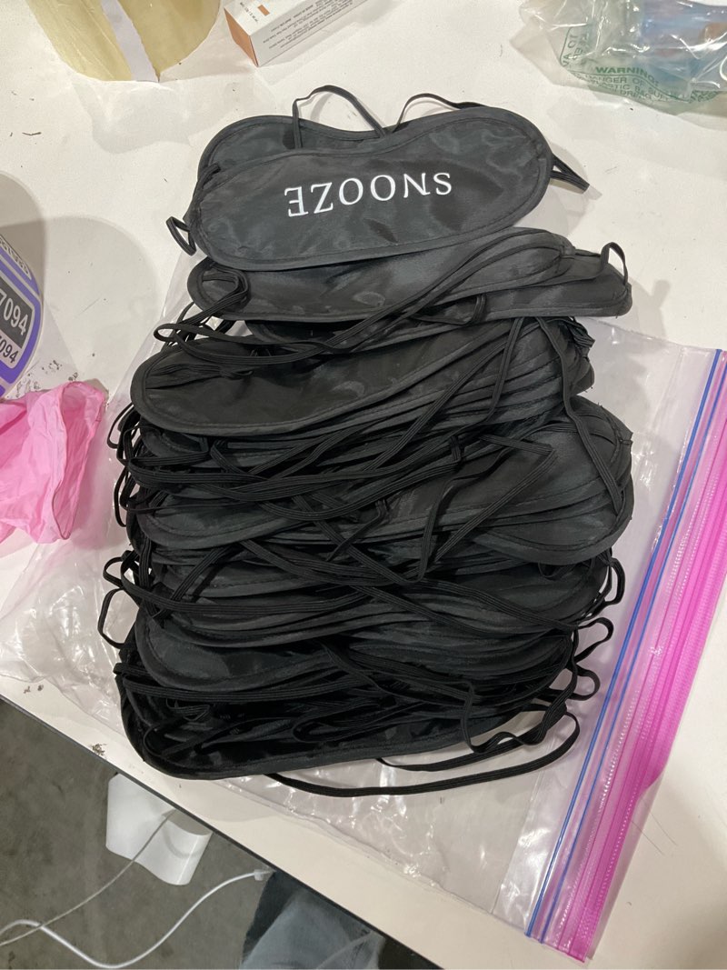 Funny Sleep Eye Mask Soft Night Mask Bulk for Sleeping Blackout Blindfolds with Adjustable Strap for Women Men Kids Nap Meditation Party Travel Gifts Favors(Mixed Colors)