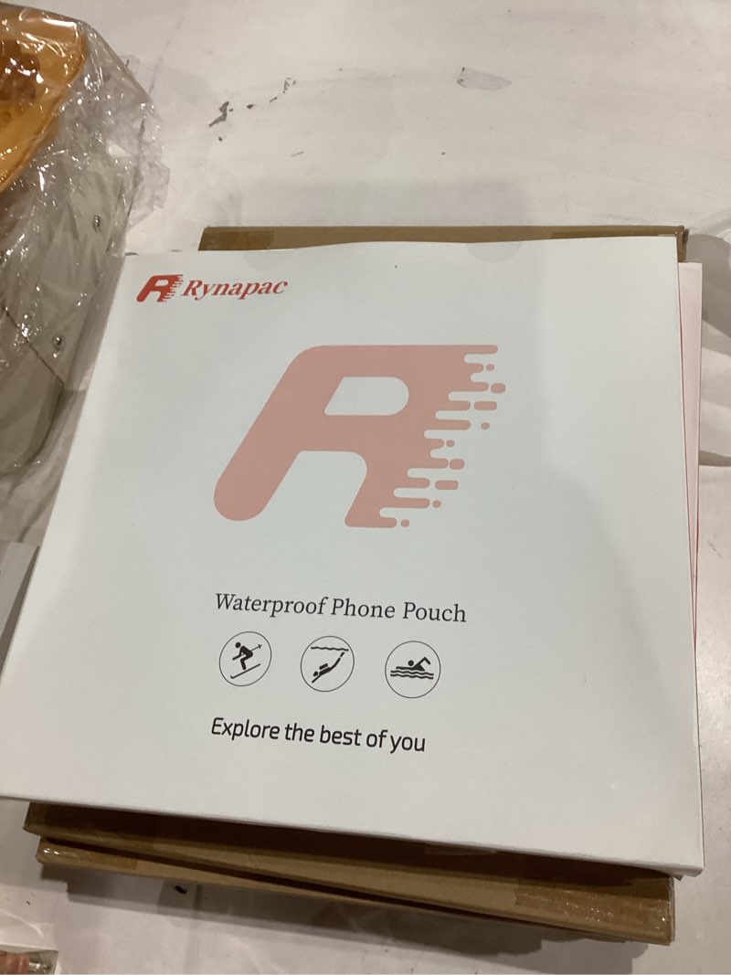 Condition photo showing New/Like New for [Floatable] Waterproof Phone Pouch 2 Pack - [Up to 8.5"] IPX8 Floating Waterproof Phone Case Dry Bags with Adjustable Lanyard for Beach Vacation Travel Cruise Ship Pool Kayak Essentials [Halo Purple + Mint Color]