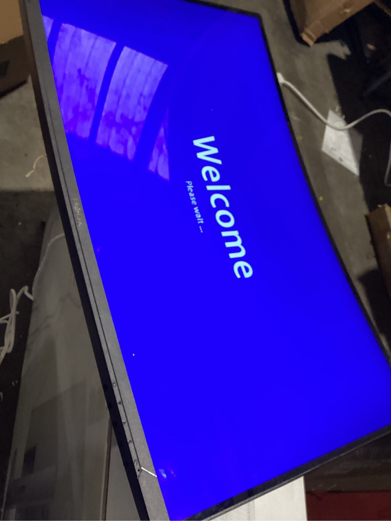Condition photo showing As Is for Curved 27 Inch Touchscreen Monitor, QHD 2K 2560x1440 85Hz Computer Monitor, 99% sRGB, Built-in Adaptive Sync, with Display Port HDMI, Eye Care, VESA 27" 2K|85Hz|Touchscreen