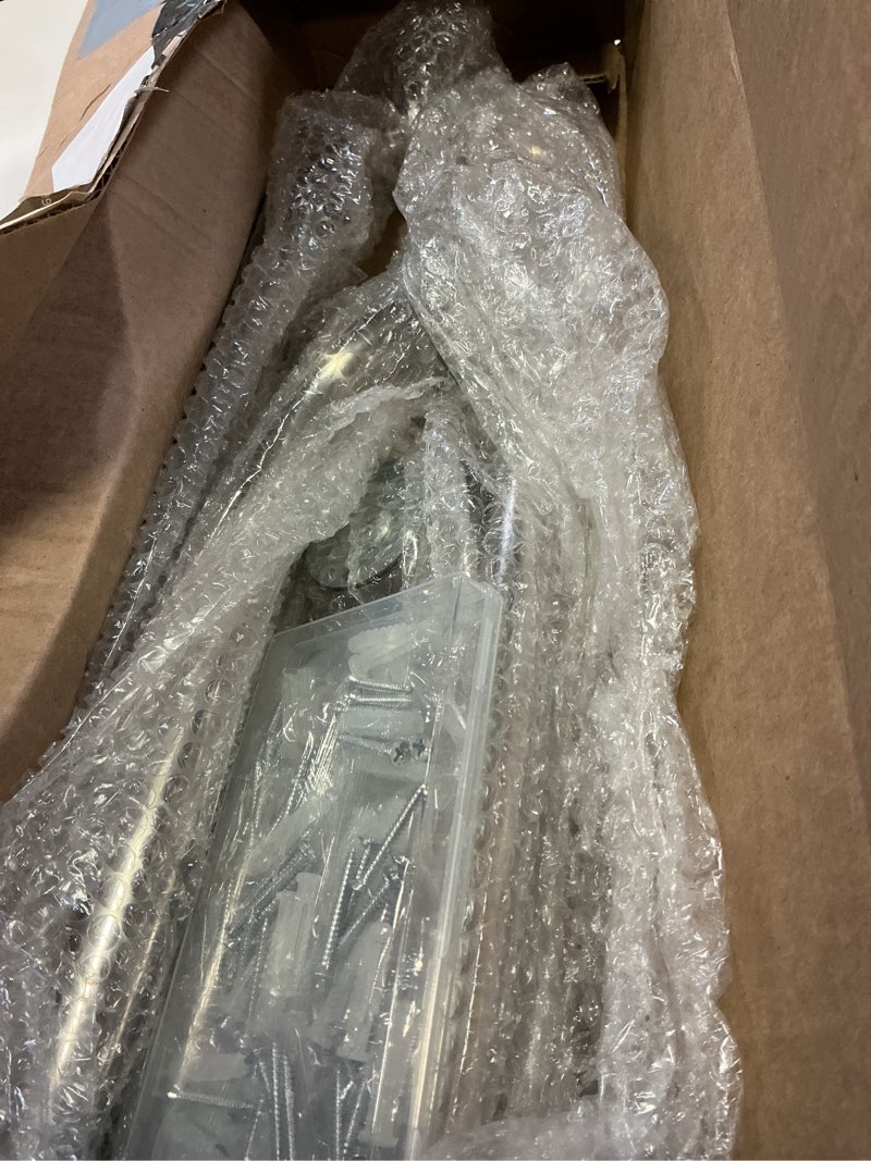 Condition photo showing Good Condition for Therwen 6 Pack Grab Bars for Bathtubs and Showers Shower Grab Bars for Seniors Stainless Steel Bathroom Handicap for Elderly for Wall Shower Handle Assist Device (12 Inch,18 Inch,24 Inch,Silver) 12 Inch,18 Inch,24 Inch Silver