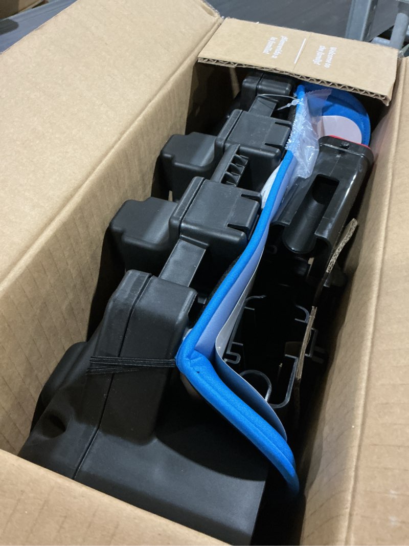 Condition photo showing As Is for graco turbobooster 2.0 backless booster car seat, hot wheels, travel booster seat for children ages 4-10, weight 40-100 pounds and height up to 57 inches hot wheels gamer