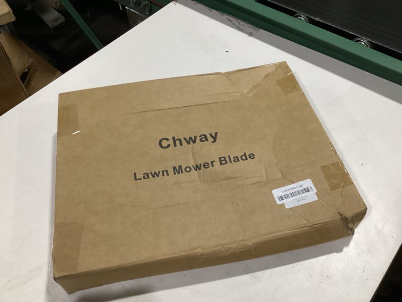 Condition photo showing Good Condition for 21 inch mulching blades, lawn mower blade replace number for troy bilt cub cade, craftsman mtd 942-0741a 742-0741 742-0741a 942-0741, center hole bow tie shape (2 pcs)
