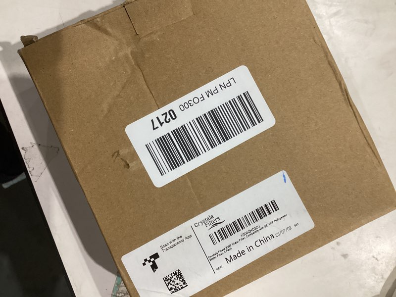 Condition photo showing Good Condition for Crystala Filters XWF Water Filter, Compatible with GE XWF Refrigerator Water Filter, 3 Pack (Not XWFE)