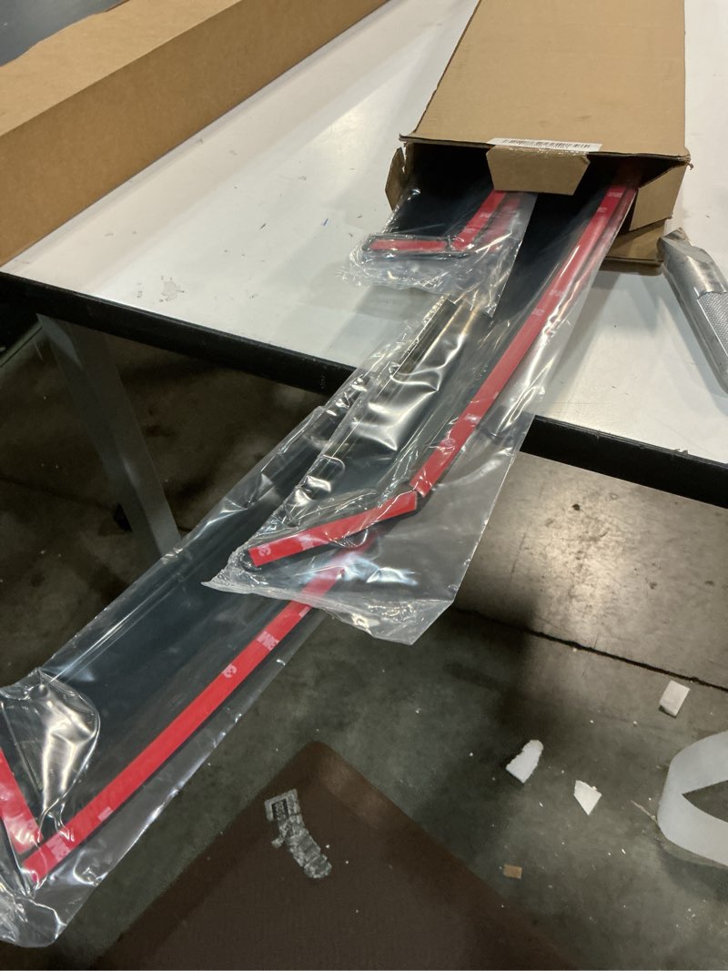Condition photo showing New/Like New for Rain Guards Compatible with 2006-2011 BMW E90 3-Series 4-Door Sedan M3 323 325 328 330 335 i xdrive xi d Tape-On Side Window Visor Wind Deflector Vent Visors Car Accessories for 2006-2011 BMW E90