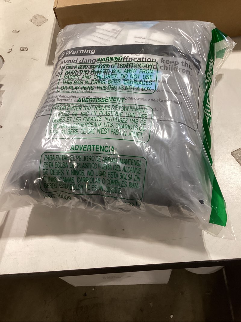 Condition photo showing New/Like New for willinglong 16 ft x 28 inch black stage skirting portable stage skirt cloth shirred pleat cover for wedding platform black 16 ft x 28 inch