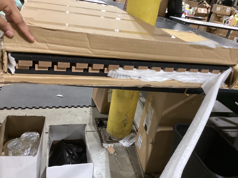 Condition photo showing Good Condition for art3d 2 wood slat acoustic panels for wall and ceiling - 3d fluted sound absorbing panel with wood finish - oak 2pcs - 47.2?23.6in. oak