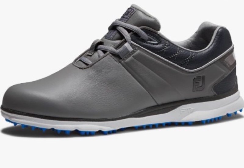 FootJoy Women's Pro|SL Previous Season Style Golf Shoes Grey/Charcoal/Reef Blue 7 Medium