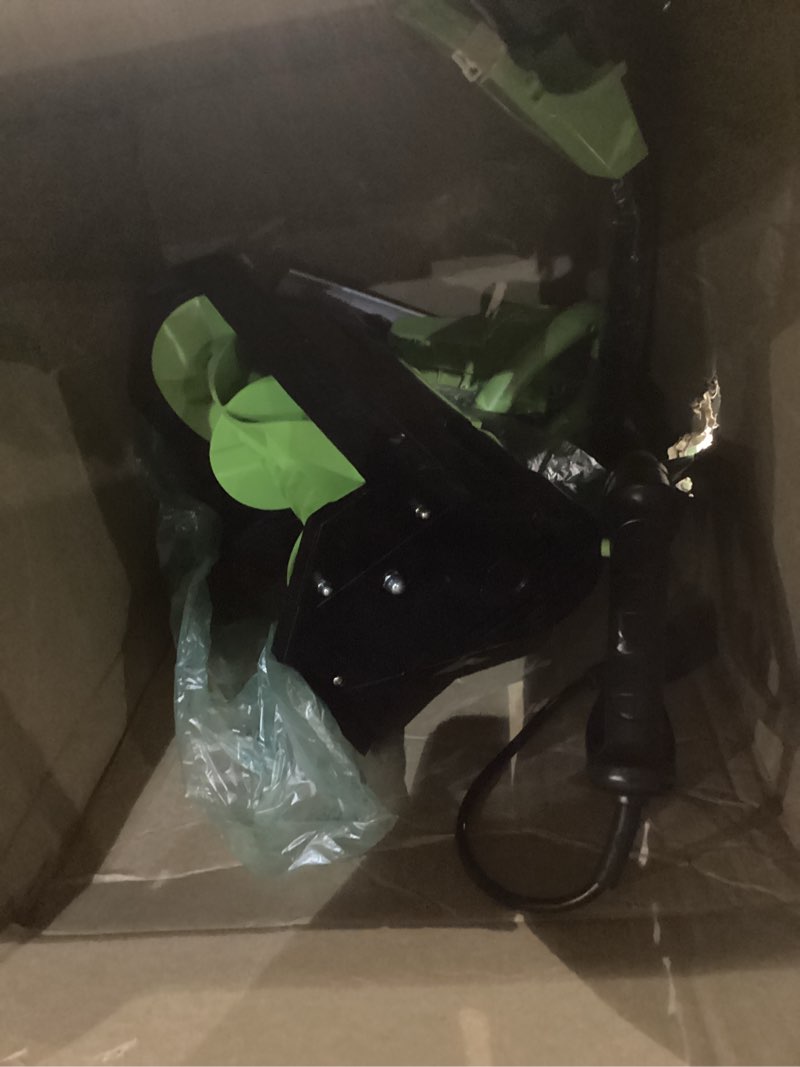 Condition photo showing New/Like New for Earthwise SN70016 Electric Corded 12Amp Snow Shovel, 16" Width, 430lbs/Minute 16-Inch, 12-Amp Corded
