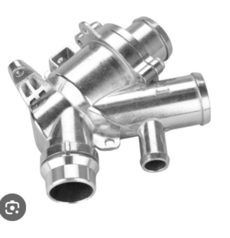 WMPHE Aluminum Engine Coolant Thermostat Housing Compatible with Jaguar Vanden Plas 2004-2005 S-Type