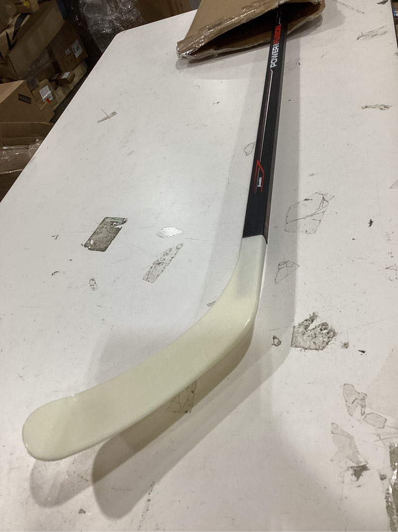 Condition photo showing New/Like New for franklin sports nhl kids street hockey sticks - youth, junior + senior sticks - right + left handed - 40", 48" + 56" white/black/red 48" right shot