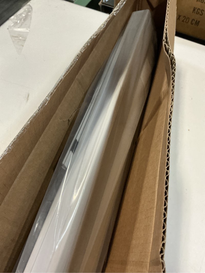 Condition photo showing New/Like New for lazblinds no tools no drill cordless cellular shades, blackout light blocking honeycomb shades for home, thermal insulation blinds for windows, 23" w x 36" h, white blackout-white 23" w x 36" h