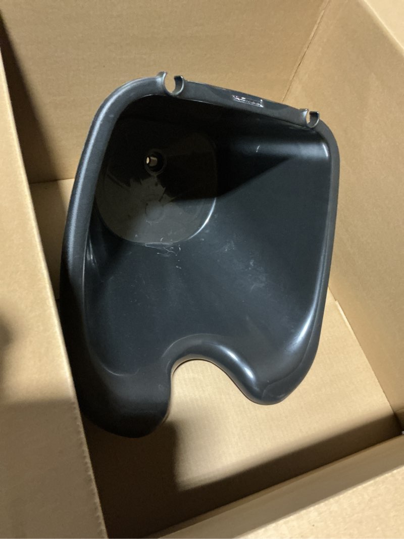 Condition photo showing Good Condition for Dompel Portable Shampoo Bowl, Ergonomic and Deep Portable Wash Bowl for Hairstylist and Handicap & Disabled, Seniors, Home Services, Steel Structure, Hair Washing Basin. 22 L