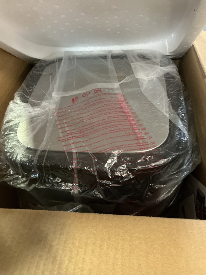 Condition photo showing Good Condition for 8.5QT Air Fryer, Family Size Digital Air Fryers, Nonstick Square Basket, Smart Touchscreen with 8-Preset, Air Frying, Reheat Leftovers, Party Food, Fast Cooking, Dishwasher-Safe, for Kitchen 8.5 QT/8L Black (Touchscreen Series)