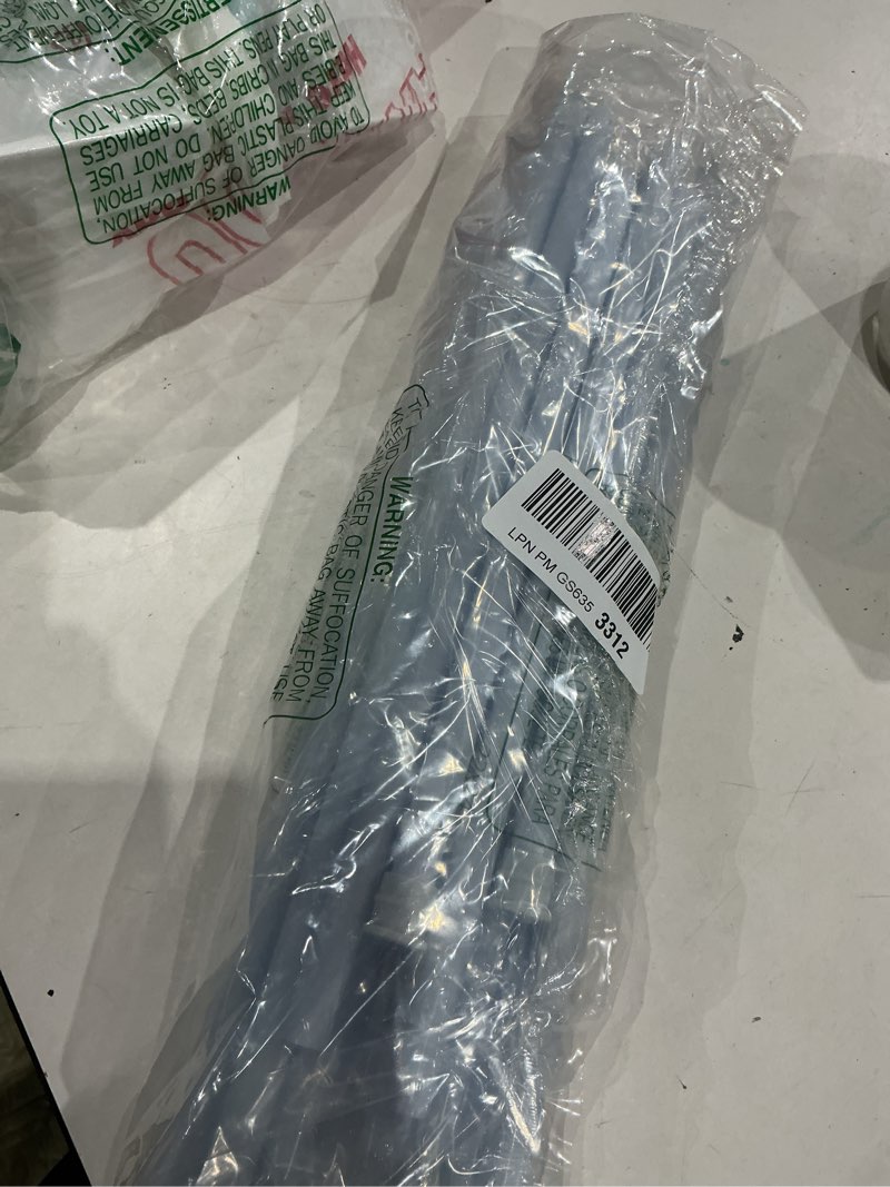 Condition photo showing Good Condition for tension curtain rod 26 to 48 inch adjustable tension rods 6 pack expandable spring tension rod white no drilling for closet kitchen cupboard wardrobe door bookshelf diy projects