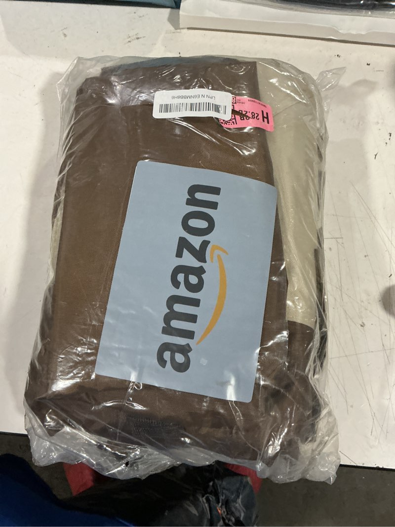 Condition photo showing Good Condition for replacement canopy top compatible with lazy buddy 12x12 gazebo, canopy cover only,(beige brown)