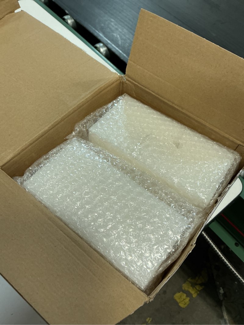 Condition photo showing New/Like New for colingmill 6 pcs hdpe plastic block 2" x 3" x 6", polyethylene solid plastic block for machining, home floor improvement, prototyping, diy projects, engineering(white) white 6