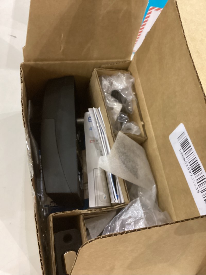 Condition photo showing As Is for Schlage Encode Smart WiFi Deadbolt Lock for Front Door - Keyless Entry with App or Touchscreen - Works with Alexa, Hey Google, & Airbnb - Create Codes for Guests - Matte Black Century Deadbolt Matte Black