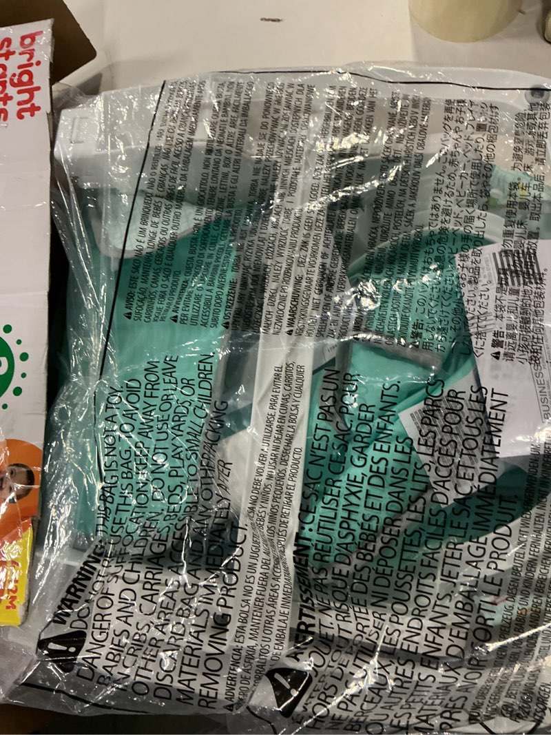 Condition photo showing Good Condition for Bright Starts Learn-to-Sit 2-Position Baby Floor Seat with Toys, Unisex, 4-12 Months, Wild Wiggles