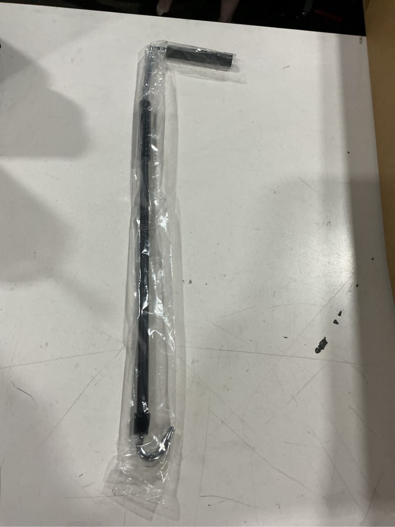 Condition photo showing Good Condition for cabilock exterior roller shade metal crank wand pole with hook, awning crank handle patio sunshade rvcrank handle with grip smooth in operation compact to carry