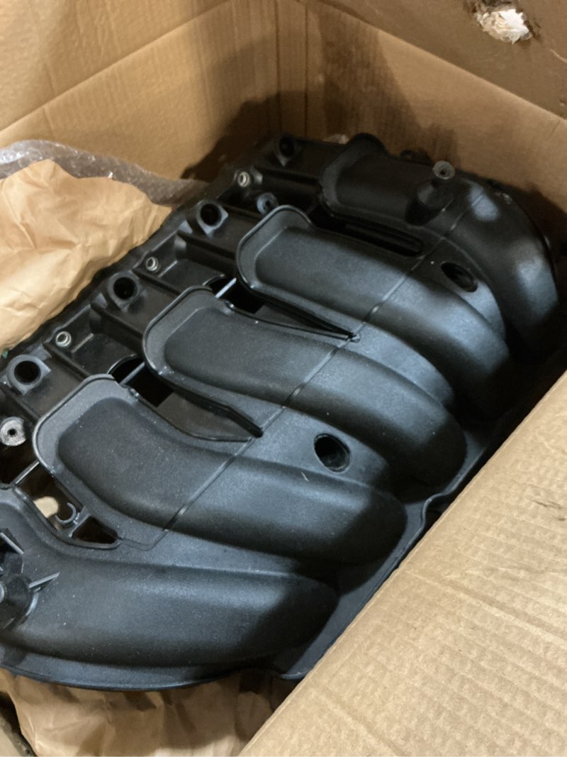 Condition photo showing Good Condition for mitzone engine intake manifold with gasket compatible with 2006-2014 volkswagen beetle convertible golf jetta wagon passat rabbit sportwagen 2.5l 5 cylinder part# 07k133201m 07k133201f 07k133201k