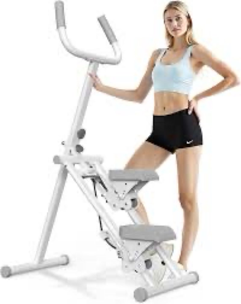 YYJO Steppers for Exercise at Home Stair Stepper with Handlebar and Resistance Foldable Stepper Clim