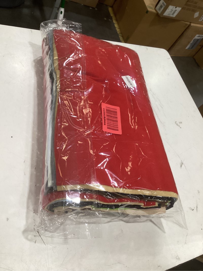Condition photo showing Good Condition for 12pcs 20" x 20" solid color knitted polar fleece fabric diy making supplies quilting patchwork fabric patchwork polyester plush fleece diy for quilting cushions (20 x 40 inches)