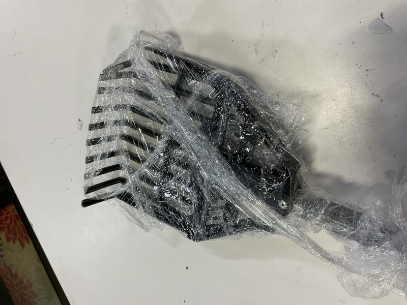 Condition photo showing As Is for project source 8-in plastic shrub rake with steel handle