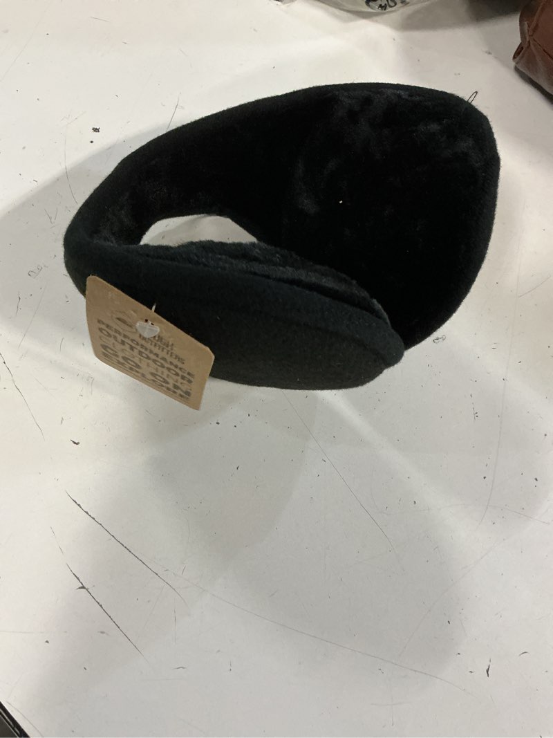 Condition photo showing Good Condition for warmers for men & women classic unisex winter warm earmuffs - black